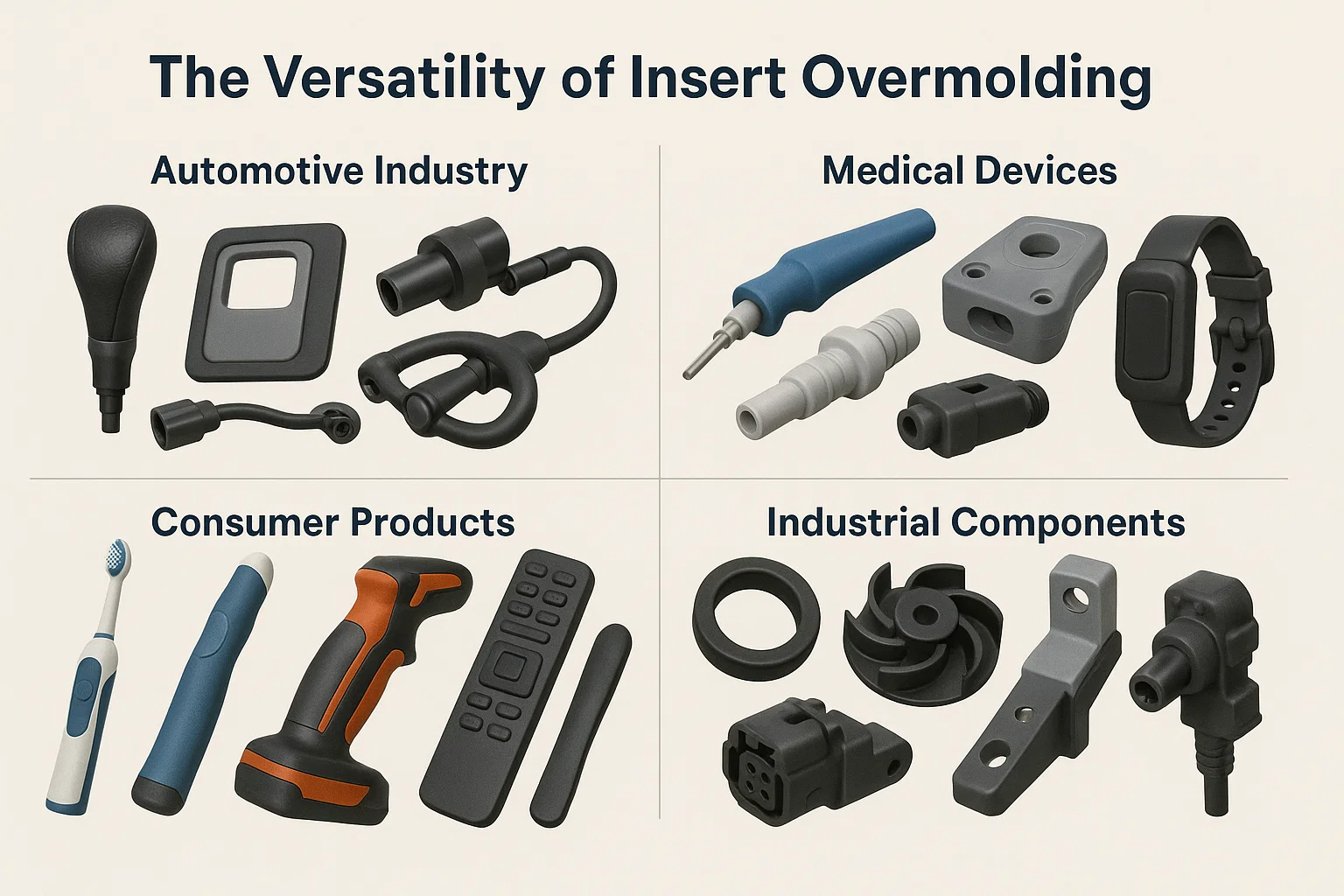 Applications of Insert Overmolding